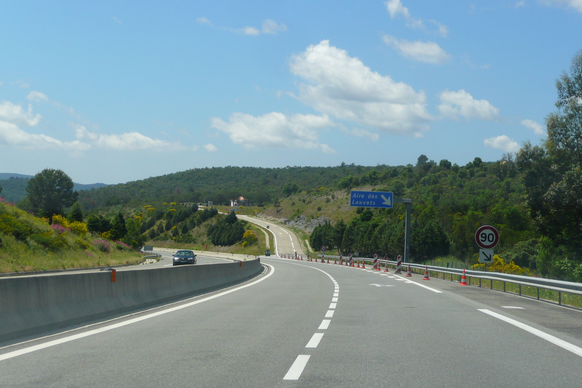 รูปถ่าย ฝรั่งเศส(France) เฟรนช์ริวิเอรา(French Riviera) ทางหลวง A57(A57 highway) 2008-05 47