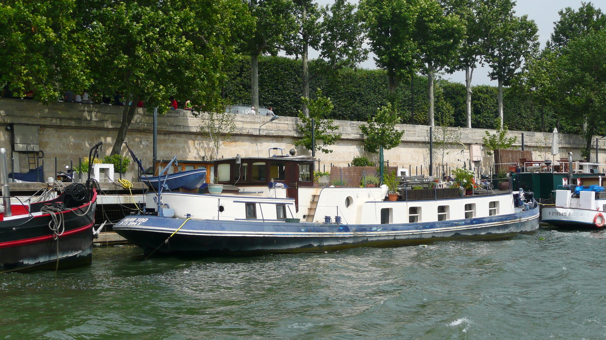 รูปถ่าย ฝรั่งเศส(France) ปารีส(Paris) เรือบรรทุกชมเมือง(Peniches Parisiennes) 2007-06 48