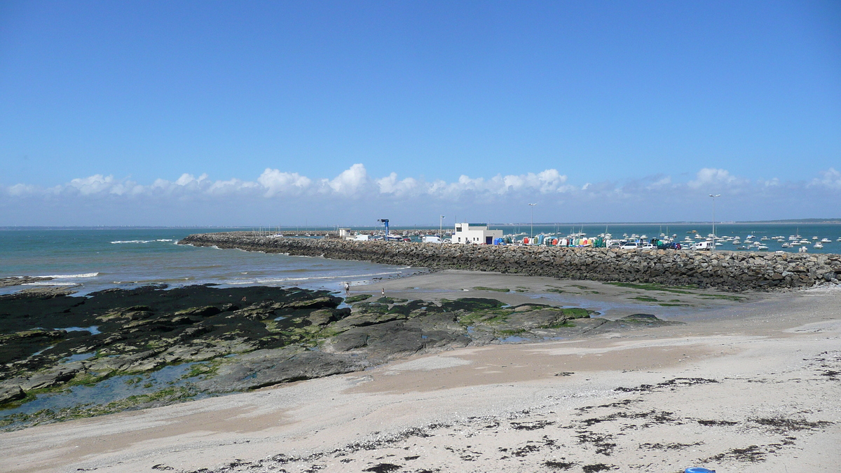 รูปถ่าย ฝรั่งเศส(France) ลาแปลน-ซูร์-แมร์(La Plaine sur mer) ท่าเรือลากราแว็ต(Port de la gravette) 2007-07 20