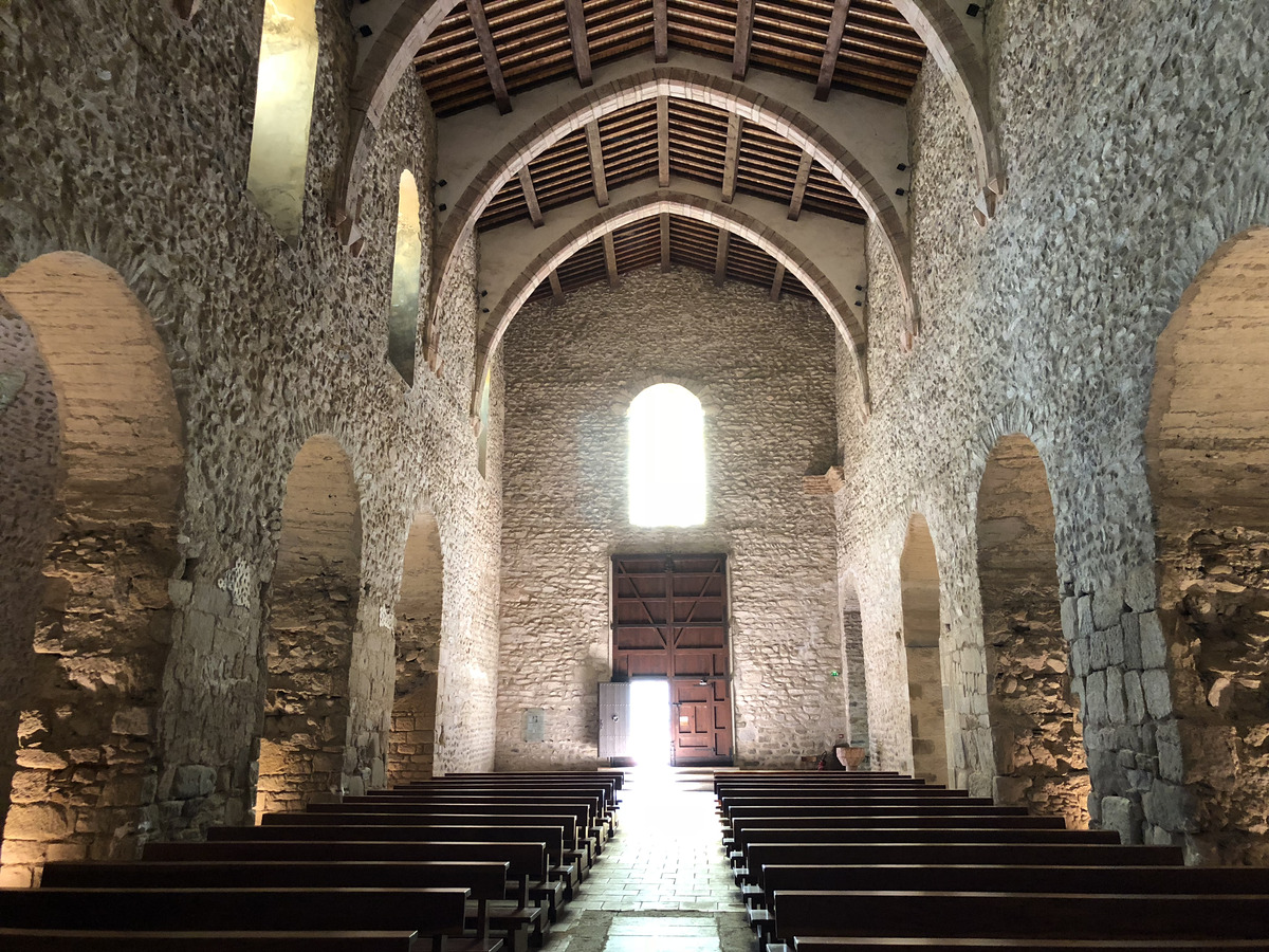 รูปถ่าย ฝรั่งเศส(France) แอบบีแซ็งมีแชลเดอกุกซา(Abbaye Saint-Michel de Cuxa) 2018-04 15