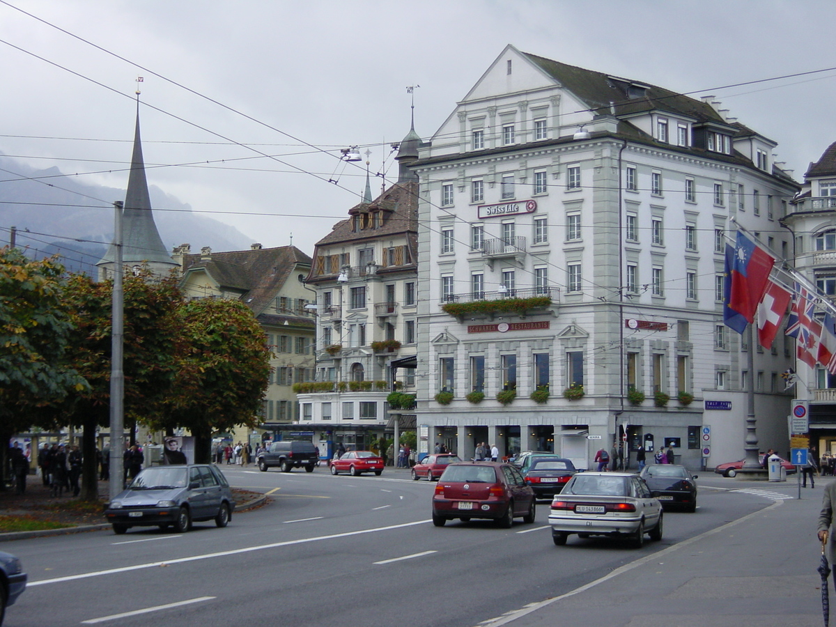 รูปถ่าย สวิสเซอร์แลนด์(Switzerland) ลูเซิร์น(Lucerne) 2001-10 26