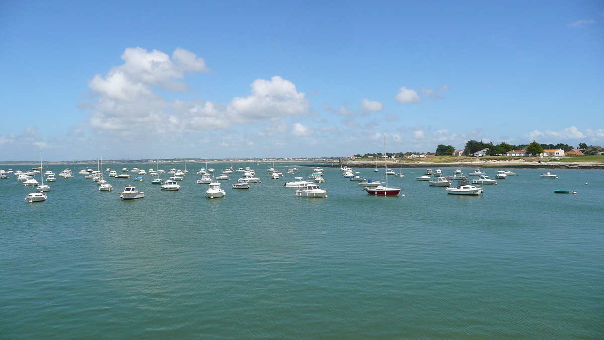 รูปถ่าย ฝรั่งเศส(France) ลาแปลน-ซูร์-แมร์(La Plaine sur mer) ท่าเรือลากราแว็ต(Port de la gravette) 2007-07 10