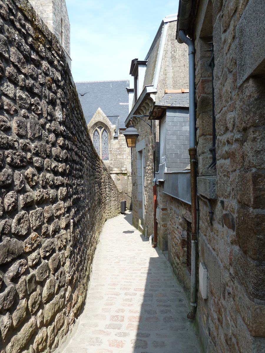 รูปถ่าย ฝรั่งเศส(France) มงแซ็งมีแชล(Mont St Michel) หมู่บ้านมงแซ็งมีแชล(Mont St Michel Village) 2010-04 14