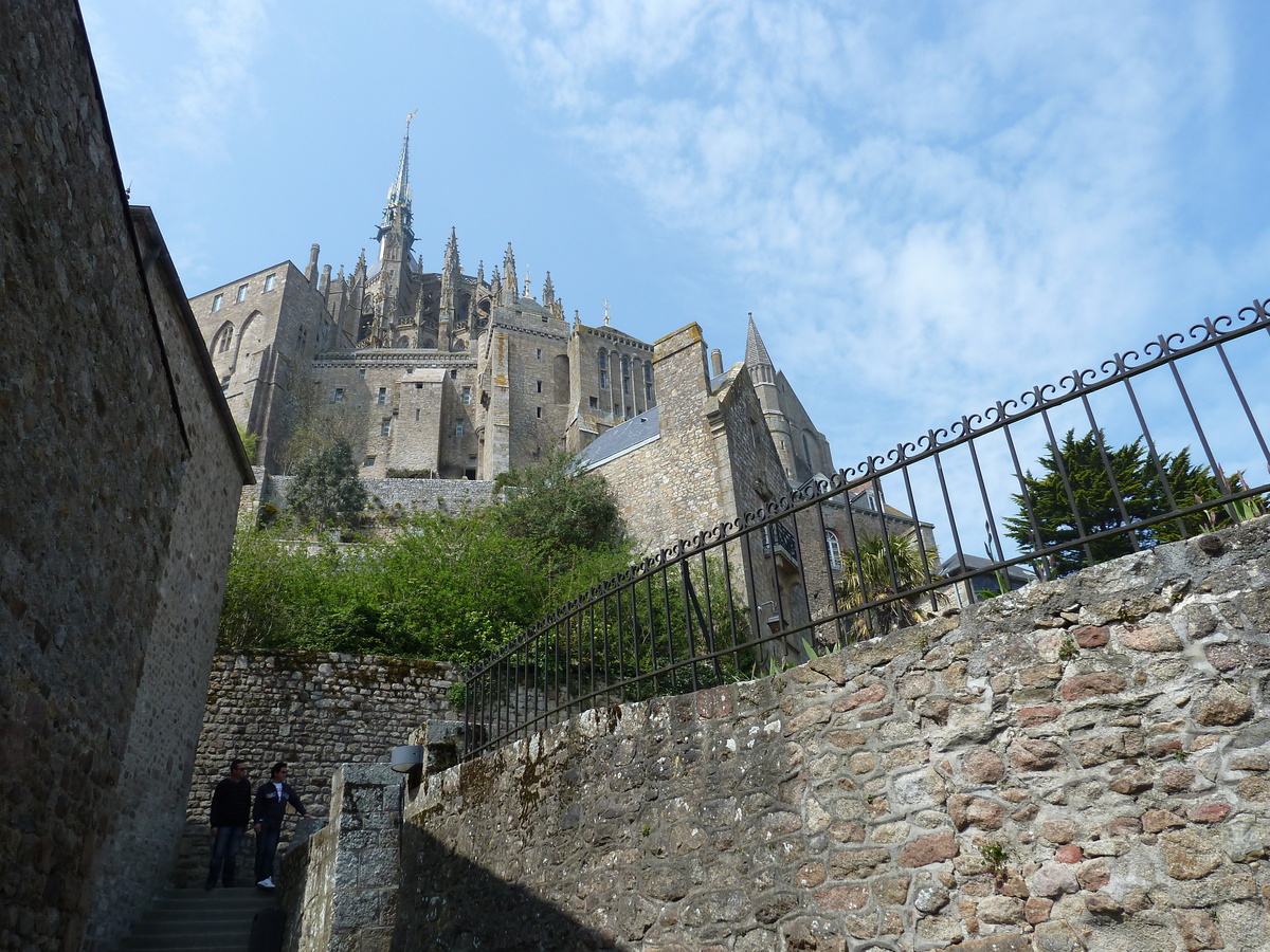 รูปถ่าย ฝรั่งเศส(France) มงแซ็งมีแชล(Mont St Michel) หมู่บ้านมงแซ็งมีแชล(Mont St Michel Village) 2010-04 15