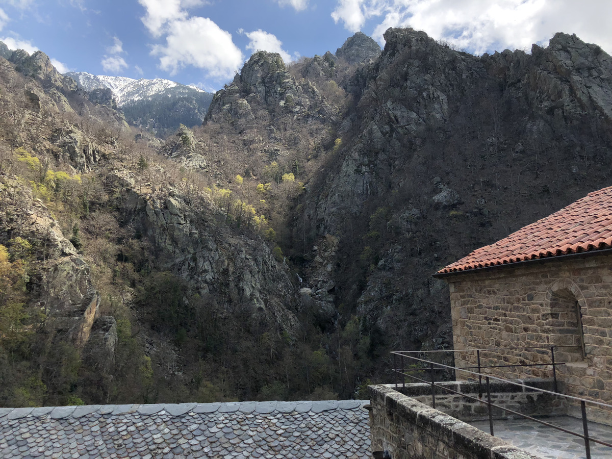 รูปถ่าย ฝรั่งเศส(France) แอบบีแซ็งมาร์แต็งดูกานีกู(Abbaye Saint Martin du Canigou) 2018-04 28