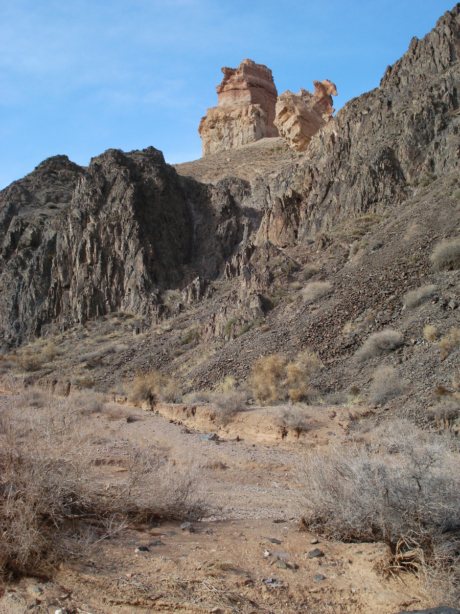 รูปถ่าย คาซัคสถาน(Kazakhstan) หุบผาชารึน(Charyn Canyon) 2007-03 221