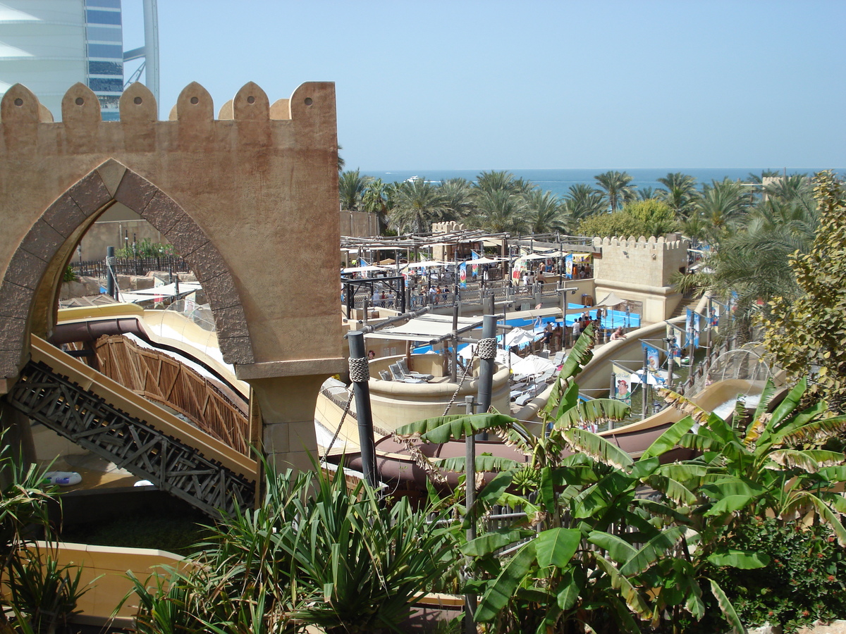 รูปถ่าย สหรัฐอาหรับเอมิเรตส์(United Arab Emirates) ดูไบ(Dubai) สวนน้ำไวลด์วาดี(Wild Wadi) 2007-03 4