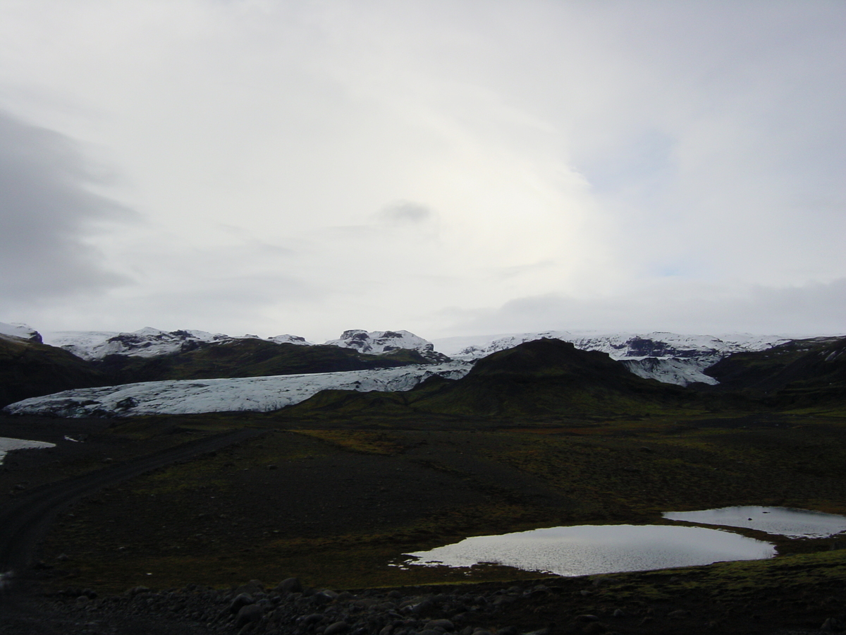 รูปถ่าย ไอซ์แลนด์(Iceland) เมียร์กาลส์โจกูล(Myrdalsjokull) 2003-03 6