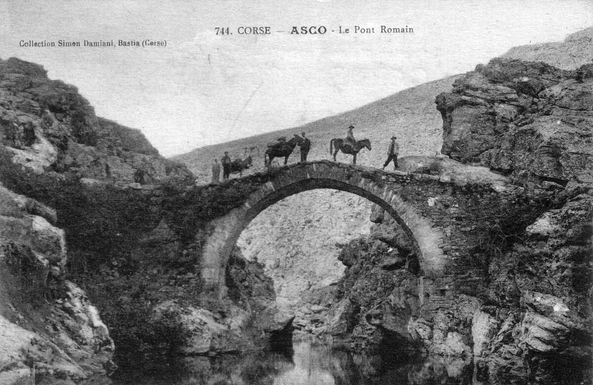 รูปถ่าย ฝรั่งเศส(France) คอร์สิคา(Corsica) โปสการ์ดเก่า(Old Postcards) 1900-01 110