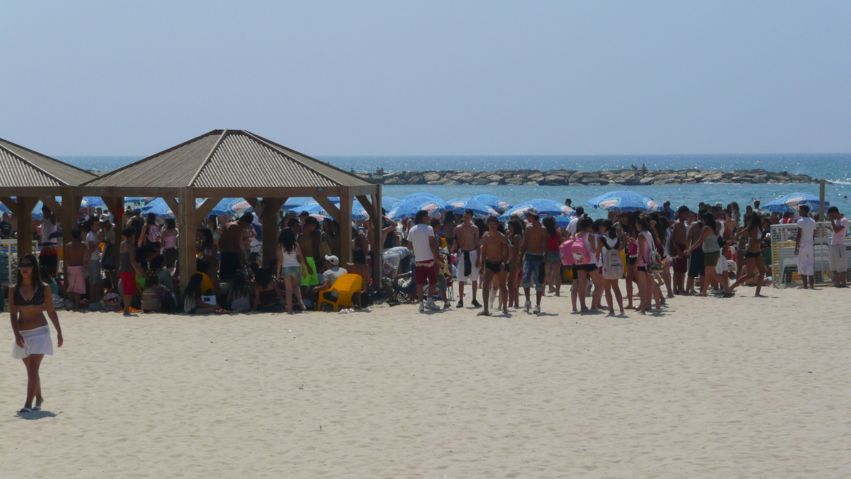 รูปถ่าย อิสราเอล(Israel) เทลอาวีฟ(Tel Aviv) หาดเทลอาวีฟ(Tel Aviv Beach) 2007-06 4