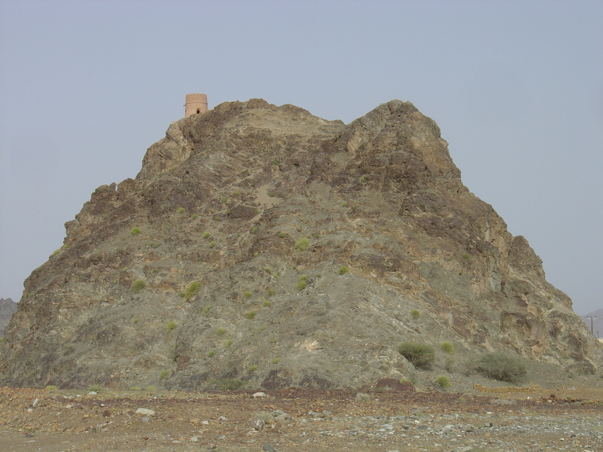 รูปถ่าย โอมาน(Oman) จากบูไรมิไปถนนโซฮาร์(Buraimi to Sohar road) 2005-03 16
