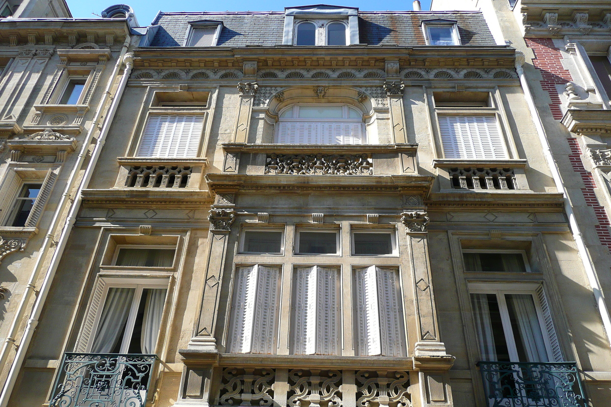 รูปถ่าย ฝรั่งเศส(France) ปารีส(Paris) คุ้มที่ 17 (17th Arrondissement) ถนนฟอร์ตูนี(Rue Fortuny) 2007-09 8