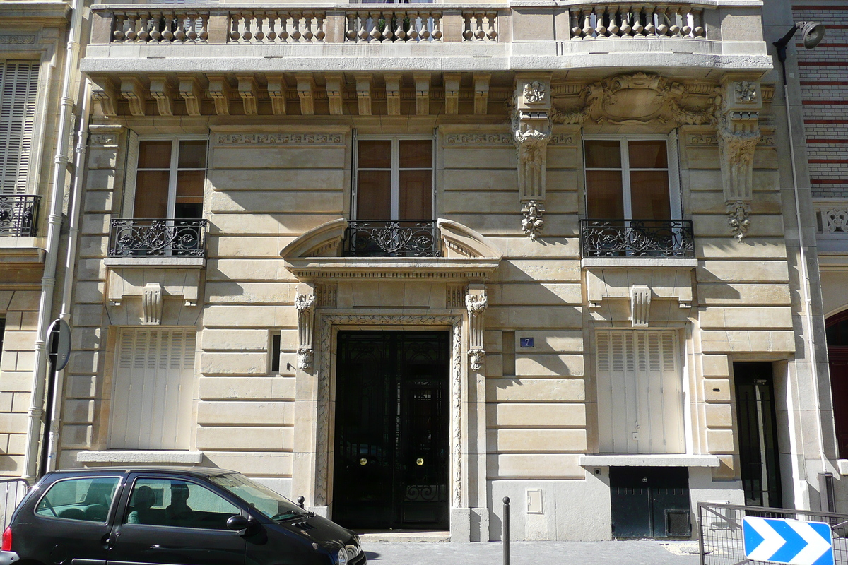 รูปถ่าย ฝรั่งเศส(France) ปารีส(Paris) คุ้มที่ 17 (17th Arrondissement) ถนนฟอร์ตูนี(Rue Fortuny) 2007-09 21