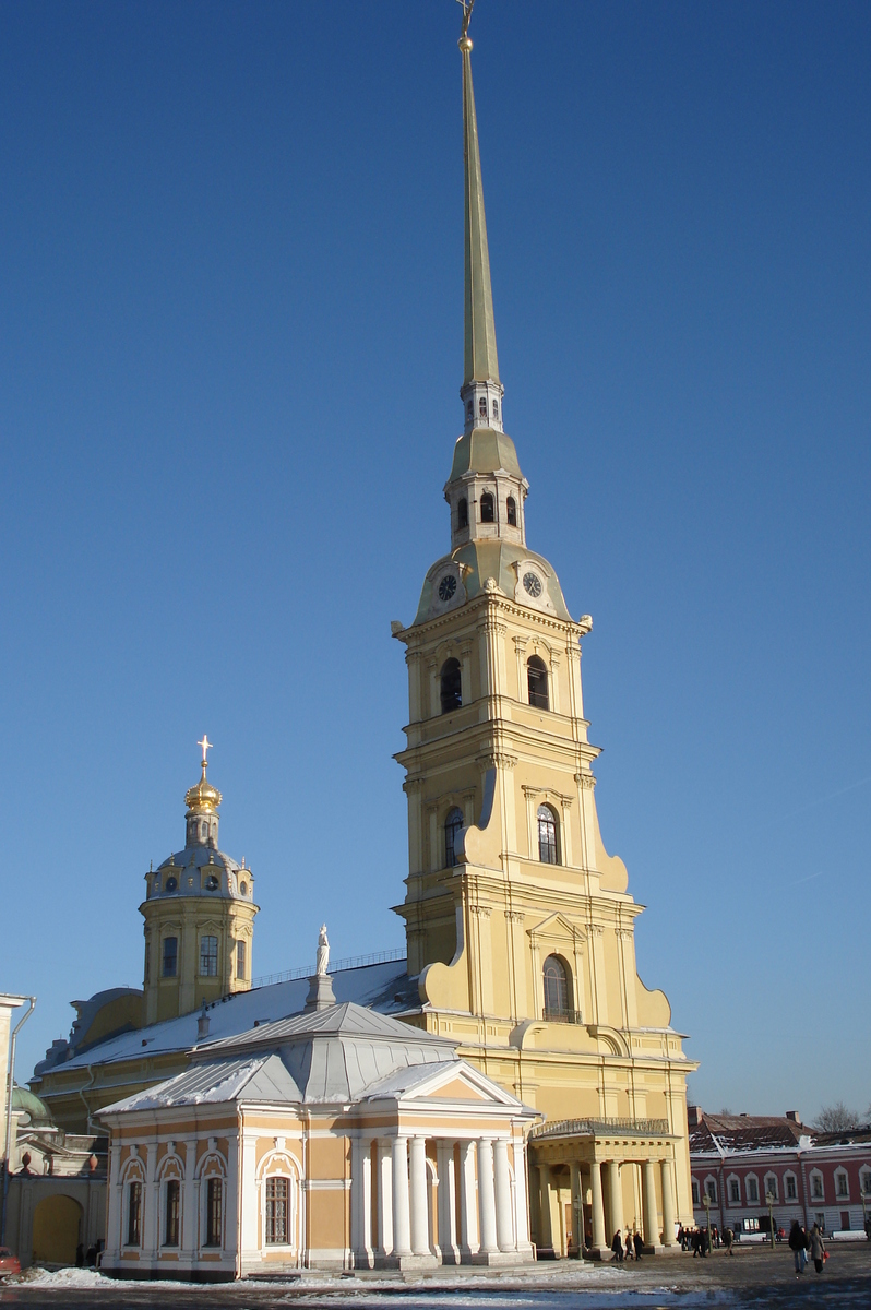 รูปถ่าย รัสเซีย(Russia) เซนต์ปีเตอร์สเบิร์ก(St Petersburg) ป้อมปีเตอร์และพอล(Peter and Paul fortress) 2006-03 0