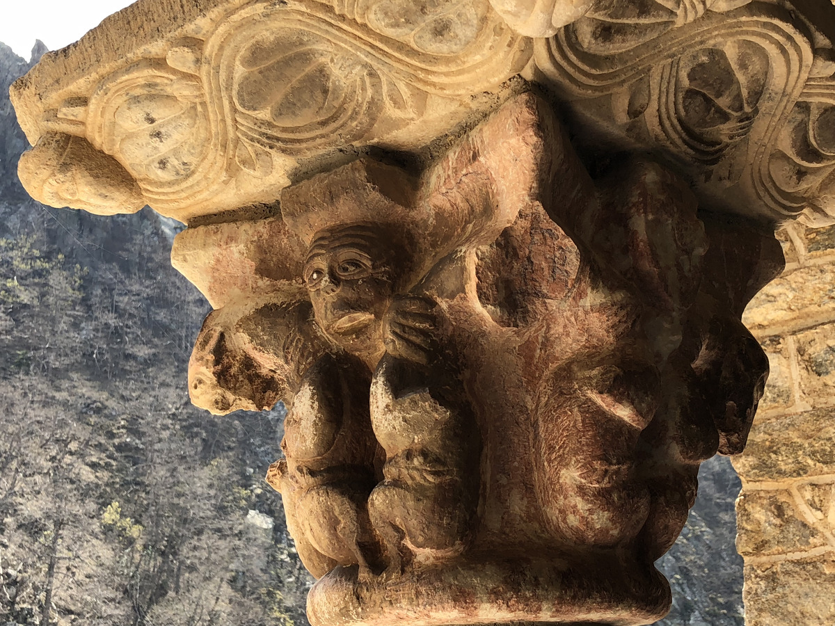 รูปถ่าย ฝรั่งเศส(France) แอบบีแซ็งมาร์แต็งดูกานีกู(Abbaye Saint Martin du Canigou) 2018-04 43