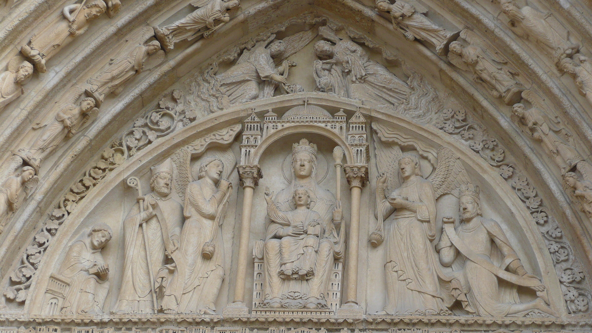 รูปถ่าย ฝรั่งเศส(France) ปารีส(Paris) มหาวิหารน็อทร์-ดาม(Notre Dame) 2007-05 189