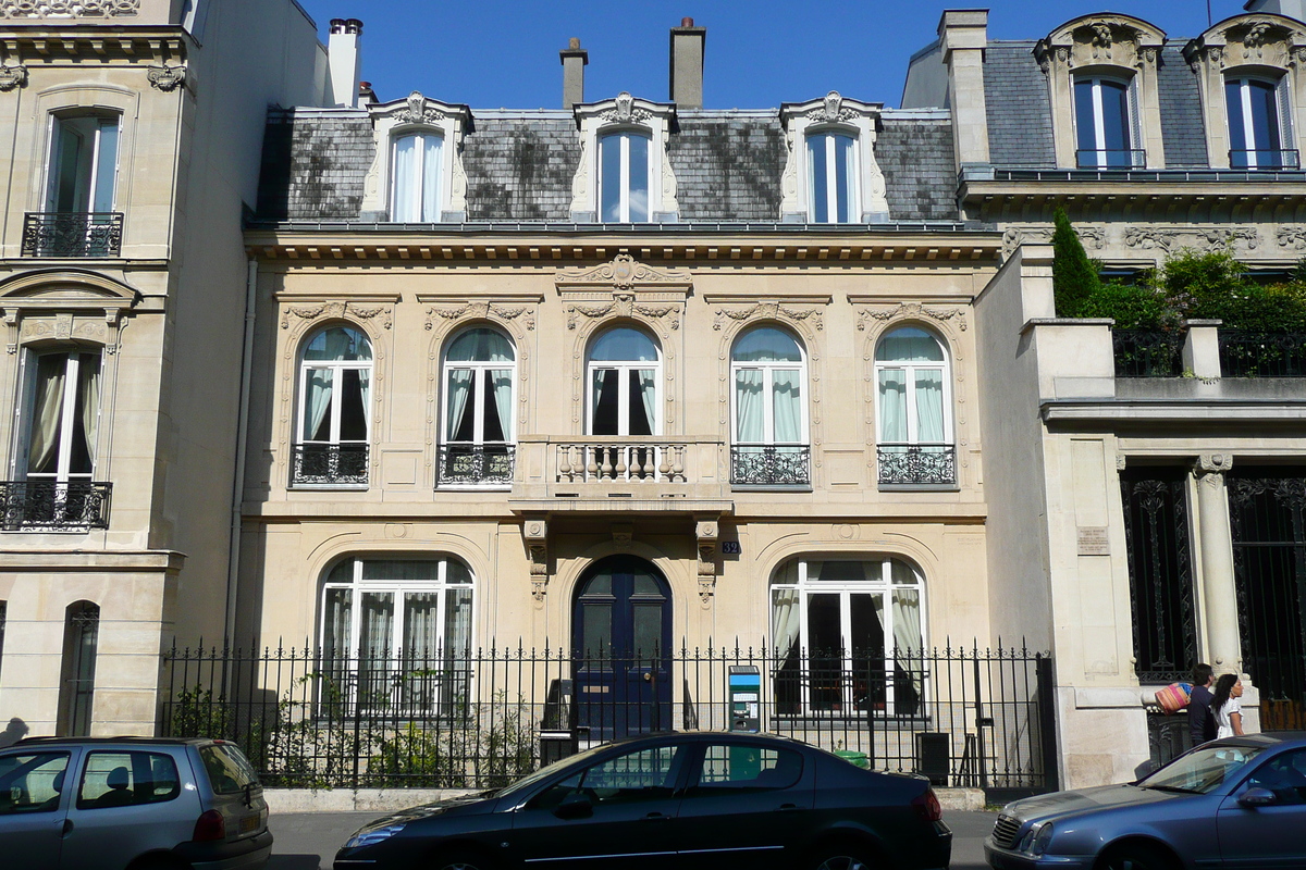 รูปถ่าย ฝรั่งเศส(France) ปารีส(Paris) คุ้มที่ 17 (17th Arrondissement) ถนนโพรนี(Rue de Prony) 2007-09 4