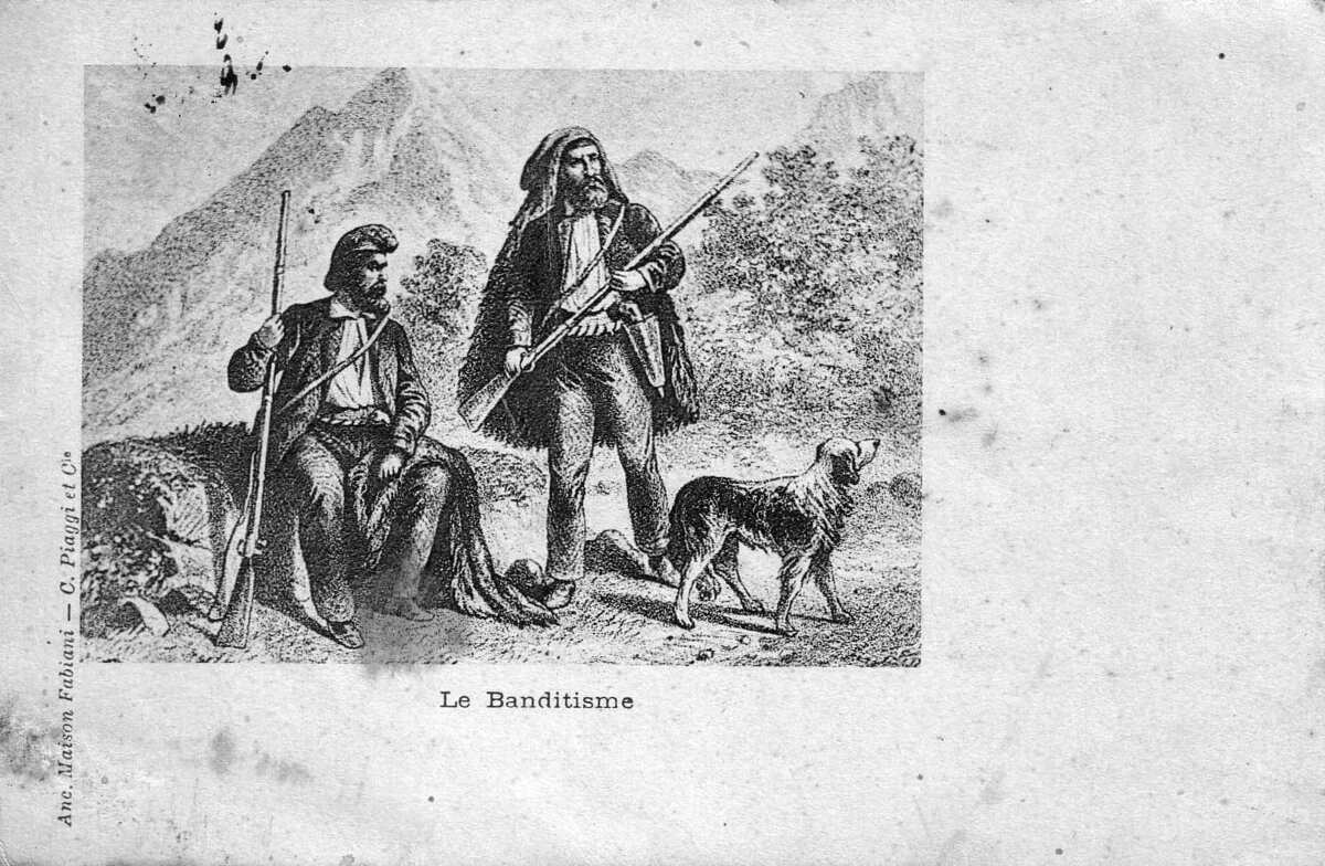 รูปถ่าย ฝรั่งเศส(France) คอร์สิคา(Corsica) โปสการ์ดเก่า(Old Postcards) 1900-01 43