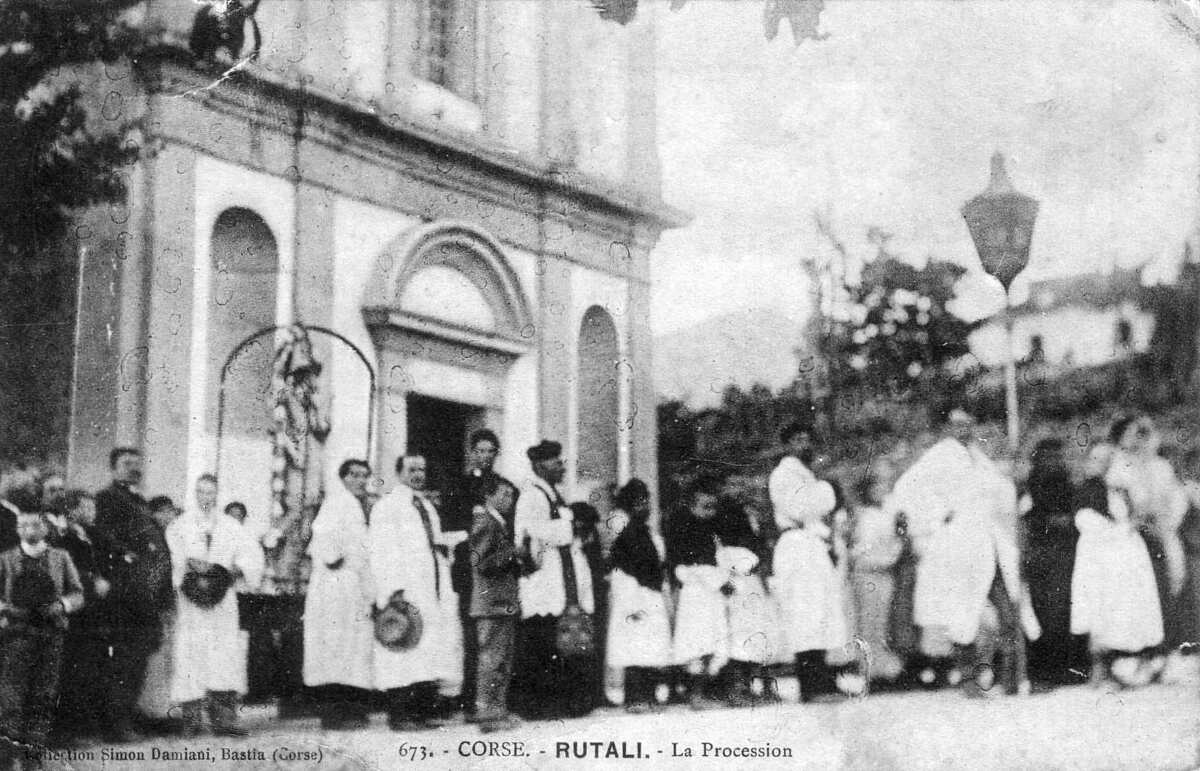 รูปถ่าย ฝรั่งเศส(France) คอร์สิคา(Corsica) โปสการ์ดเก่า(Old Postcards) 1900-01 56