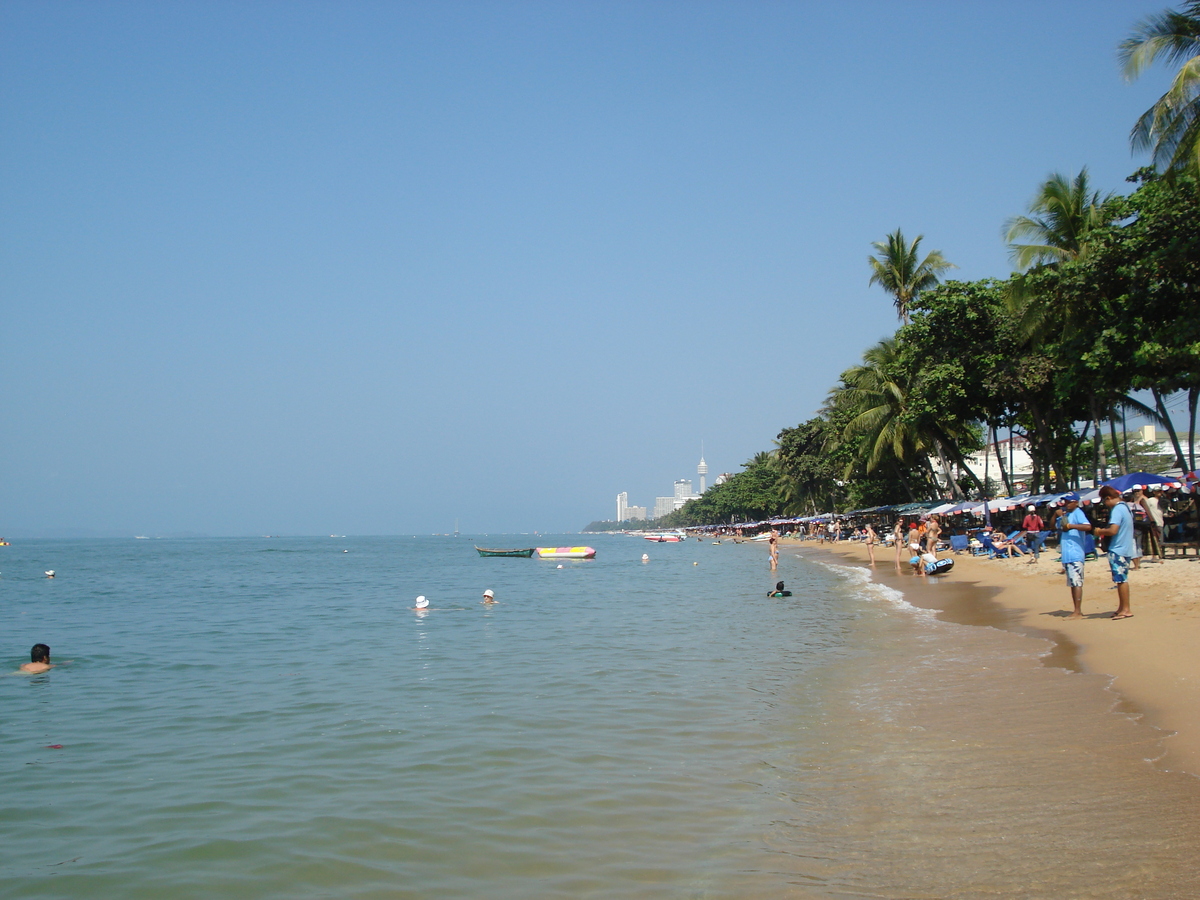 รูปถ่าย ไทย(Thailand) จอมเทียน(Jomtien) ริมทะเลจอมเทียน(Jomtien Seashore) 2008-01 17
