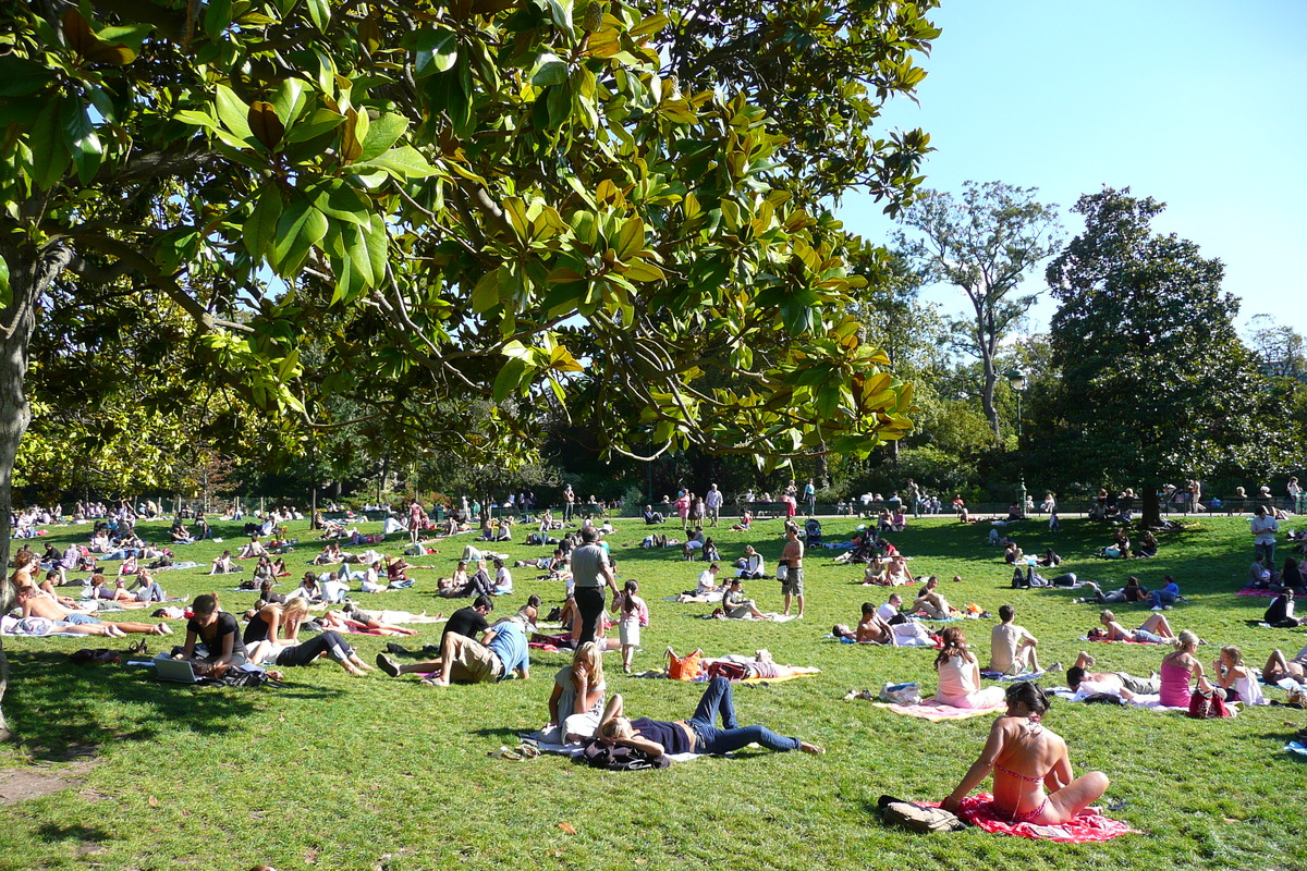 รูปถ่าย ฝรั่งเศส(France) ปารีส(Paris) สวนมงโซ(Monceau Garden) 2007-09 28