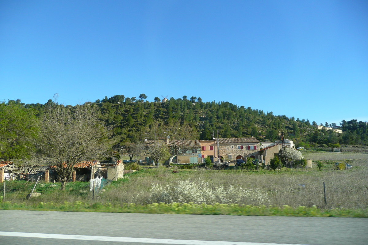 รูปถ่าย ฝรั่งเศส(France) เฟรนช์ริวิเอรา(French Riviera) ถนนจากเลอลุกไปแอ็กซ์(Le Luc to Aix Road) 2008-04 41
