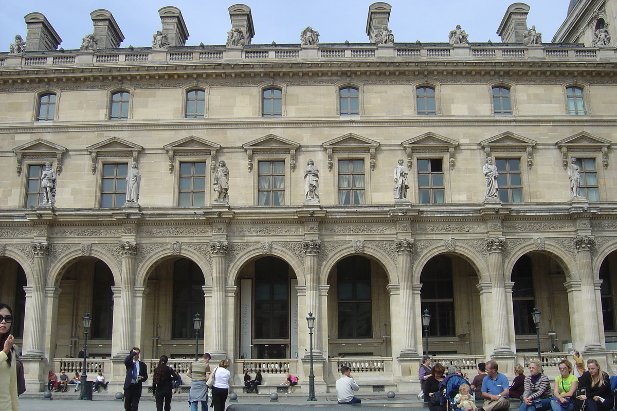 รูปถ่าย ฝรั่งเศส(France) ปารีส(Paris) ลูฟว์(Louvre) 2007-05 27