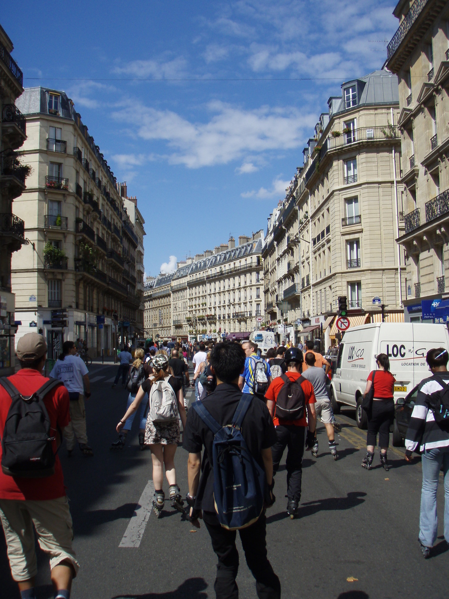 รูปถ่าย ฝรั่งเศส(France) ปารีส(Paris) เล่นสเก็ตในปารีส(Randonnee Roller et Coquillages) 2007-07 46