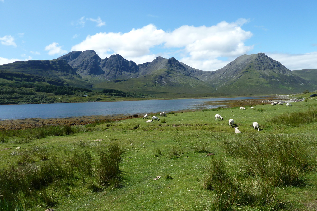 รูปถ่าย อังกฤษ(United Kingdom) เกาะสกาย(Skye) เทือกเขาคูลิน(The Cuillin) 2011-07 166