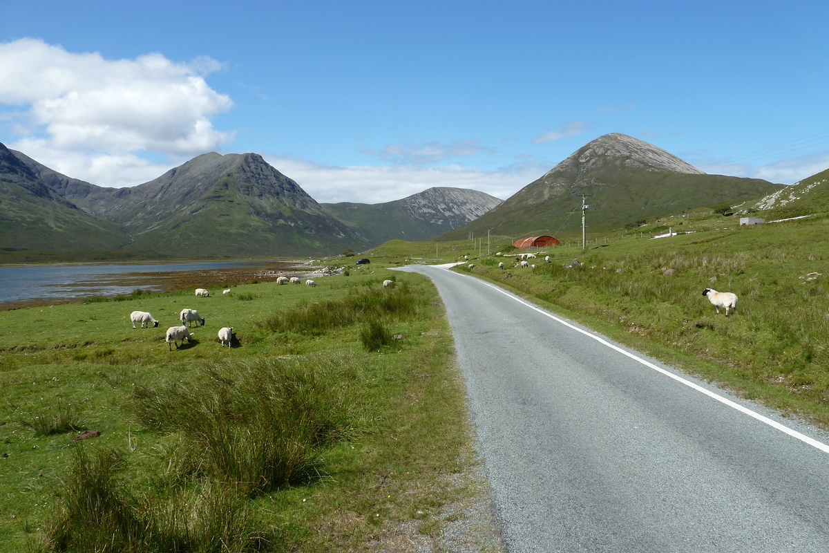 รูปถ่าย อังกฤษ(United Kingdom) เกาะสกาย(Skye) เทือกเขาคูลิน(The Cuillin) 2011-07 155