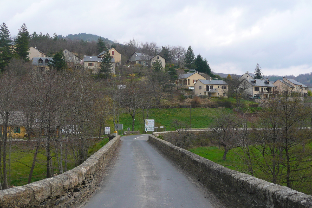 รูปถ่าย ฝรั่งเศส(France) เทือกเขาเซแวน(Cevennes Mountains) ถนนจากโกกูแรสไปฟลอรัก(Cocures to Florac road) 2008-04 33