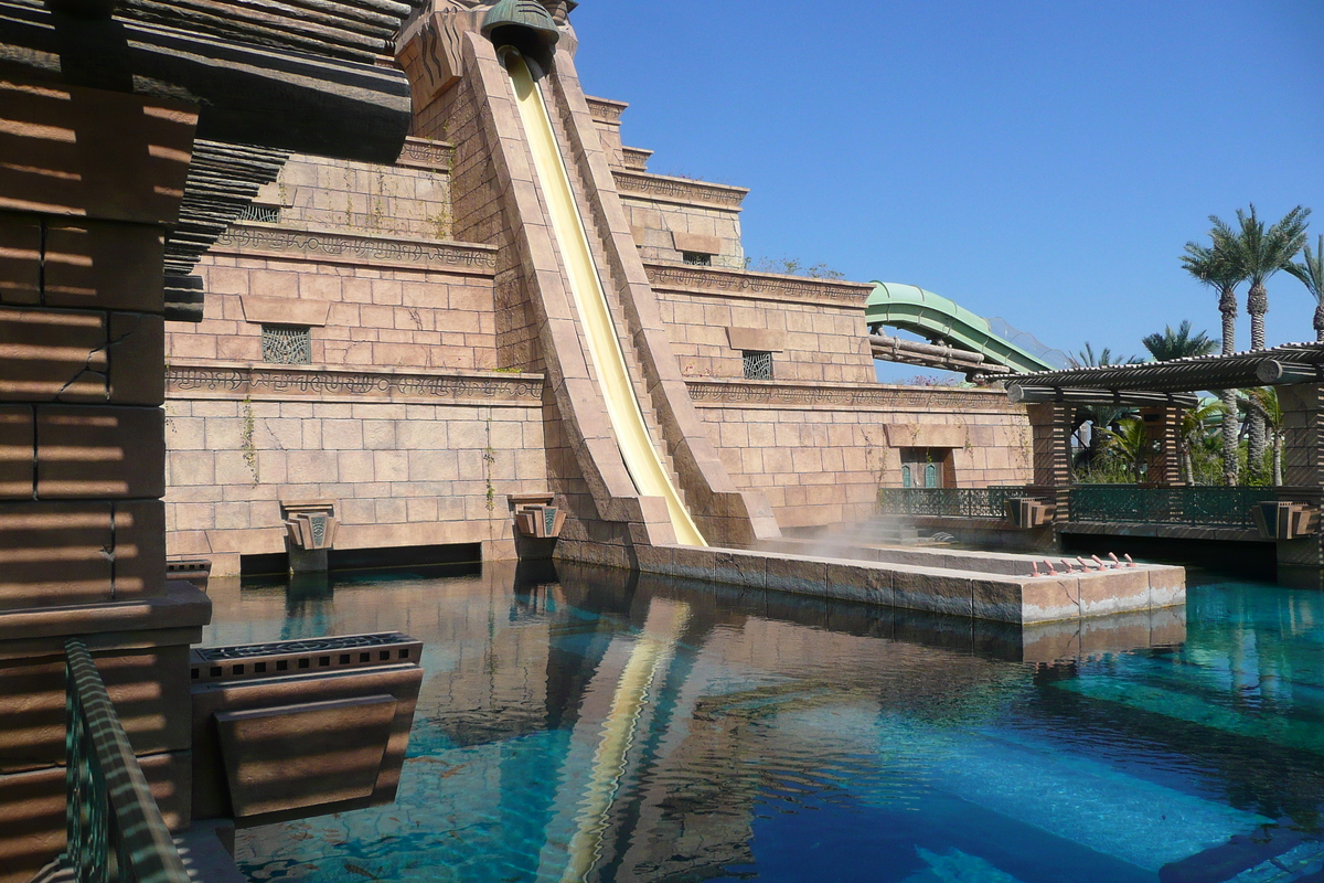 รูปถ่าย สหรัฐอาหรับเอมิเรตส์(United Arab Emirates) ดูไบ(Dubai) สวนน้ำอควาเวนเจอร์ ดูไบ(Dubai Aquaventure) 2009-01 16