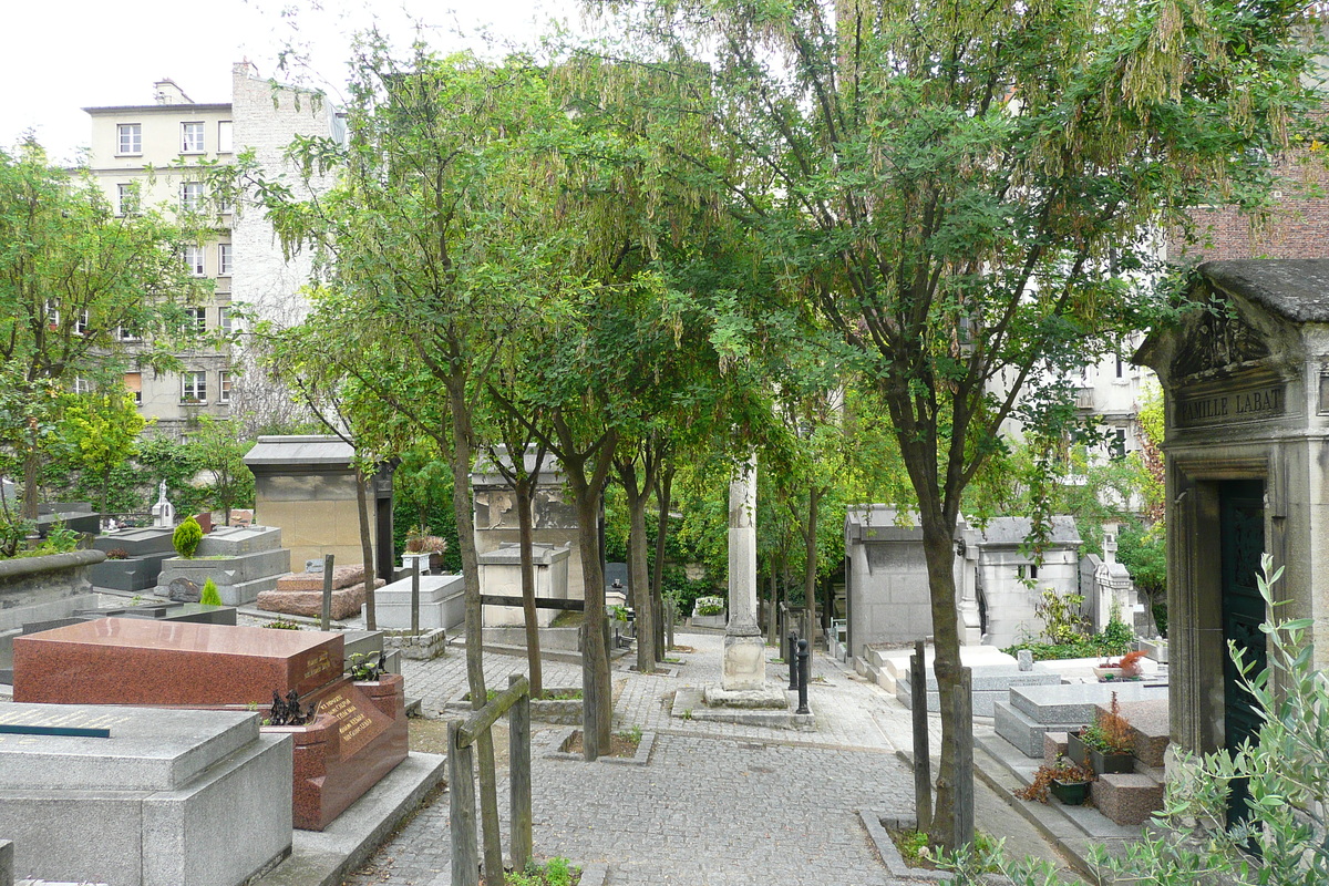 รูปถ่าย ฝรั่งเศส(France) ปารีส(Paris) สุสานแซ็ง-แว็งซ็อง(St. Vincent Cemetery) 2007-06 23