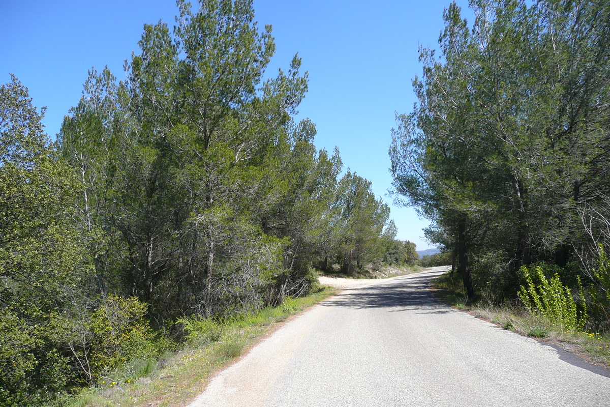 รูปถ่าย ฝรั่งเศส(France) โพรว็องส์(Provence) ถนนจากโบแกร์ไปปงดูการ์(Beaucaire to pont du gard road) 2008-04 19
