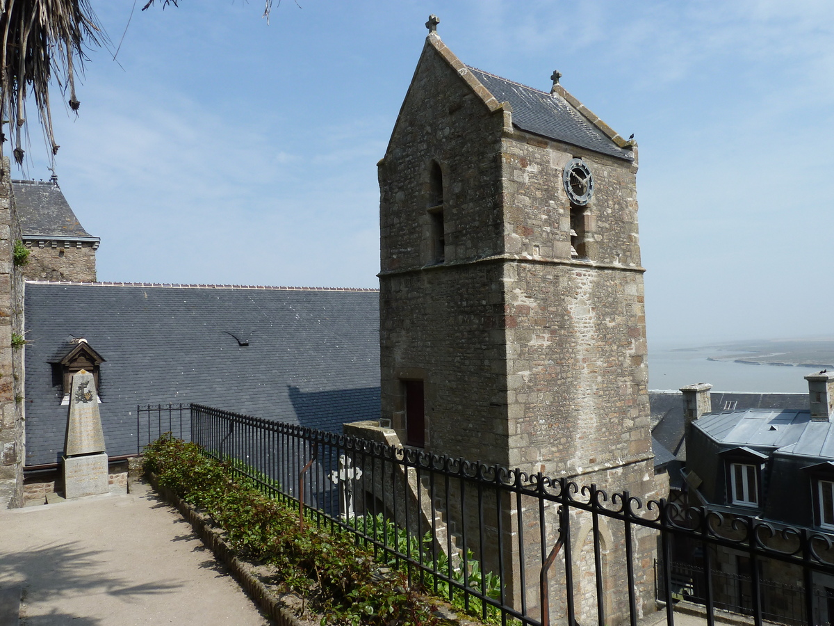 รูปถ่าย ฝรั่งเศส(France) มงแซ็งมีแชล(Mont St Michel) หมู่บ้านมงแซ็งมีแชล(Mont St Michel Village) 2010-04 3
