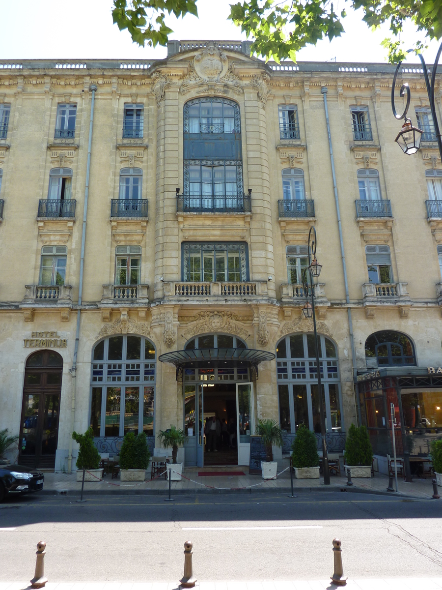 รูปถ่าย ฝรั่งเศส(France) การ์กาซอน(Carcassonne) โรงแรมเทอร์มินัส(Terminus Hotel) 2009-07 9