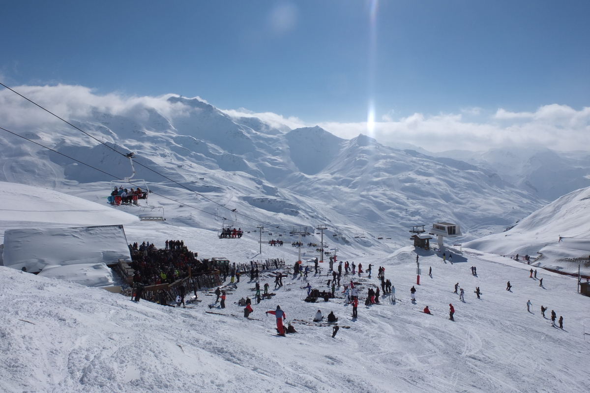 รูปถ่าย ฝรั่งเศส(France) เลทรัววาเล(Les 3 Vallees) 2013-03 372