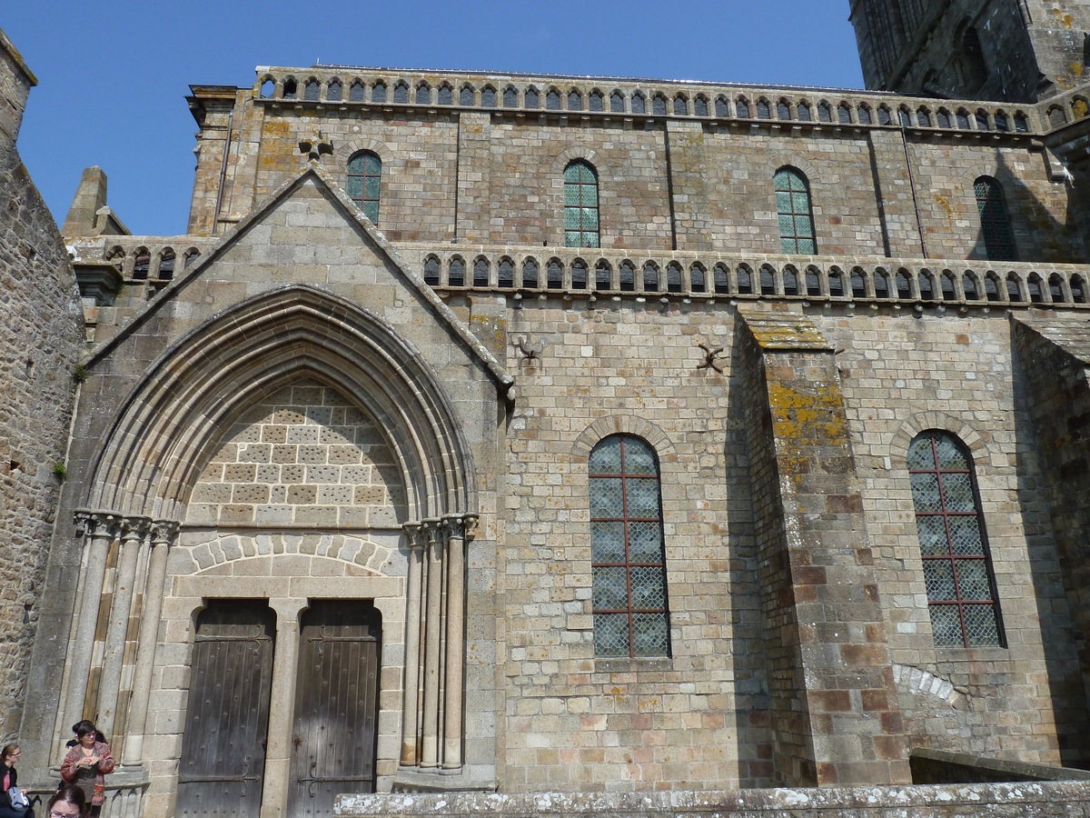 รูปถ่าย ฝรั่งเศส(France) มงแซ็งมีแชล(Mont St Michel) แอบบีมงแซ็งมีแชล(Mont St Michel Abbey) 2010-04 22