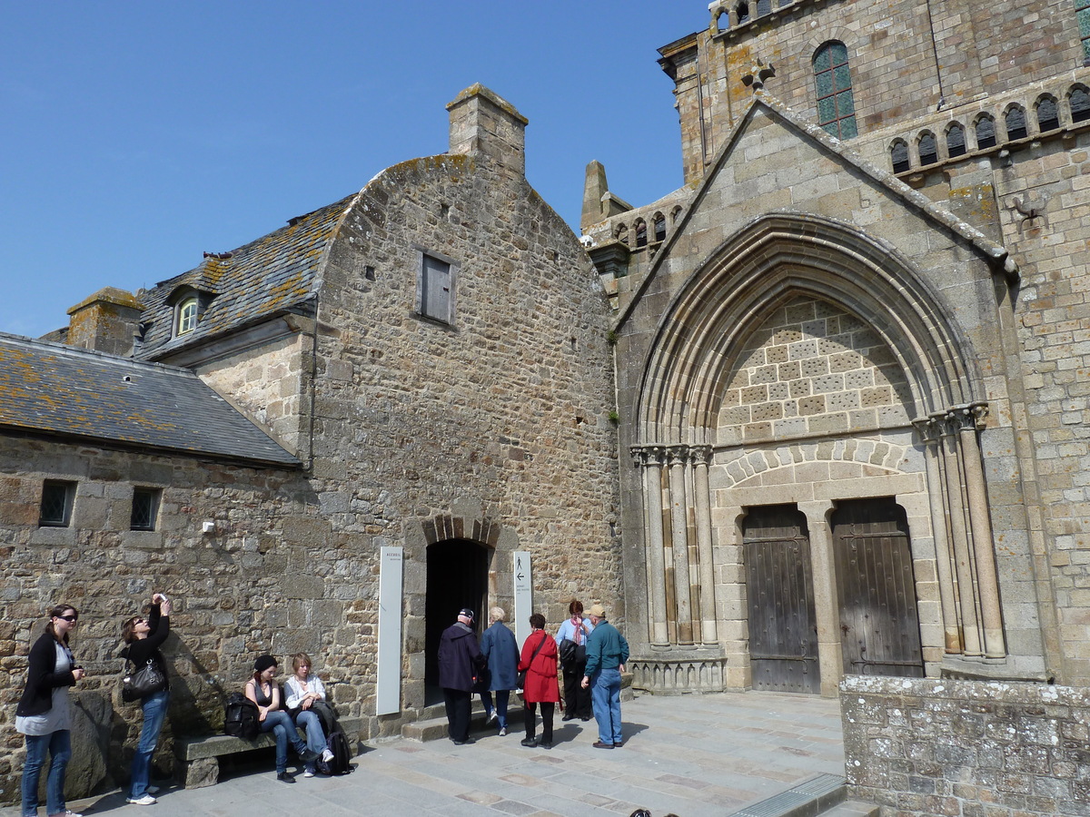 รูปถ่าย ฝรั่งเศส(France) มงแซ็งมีแชล(Mont St Michel) แอบบีมงแซ็งมีแชล(Mont St Michel Abbey) 2010-04 73