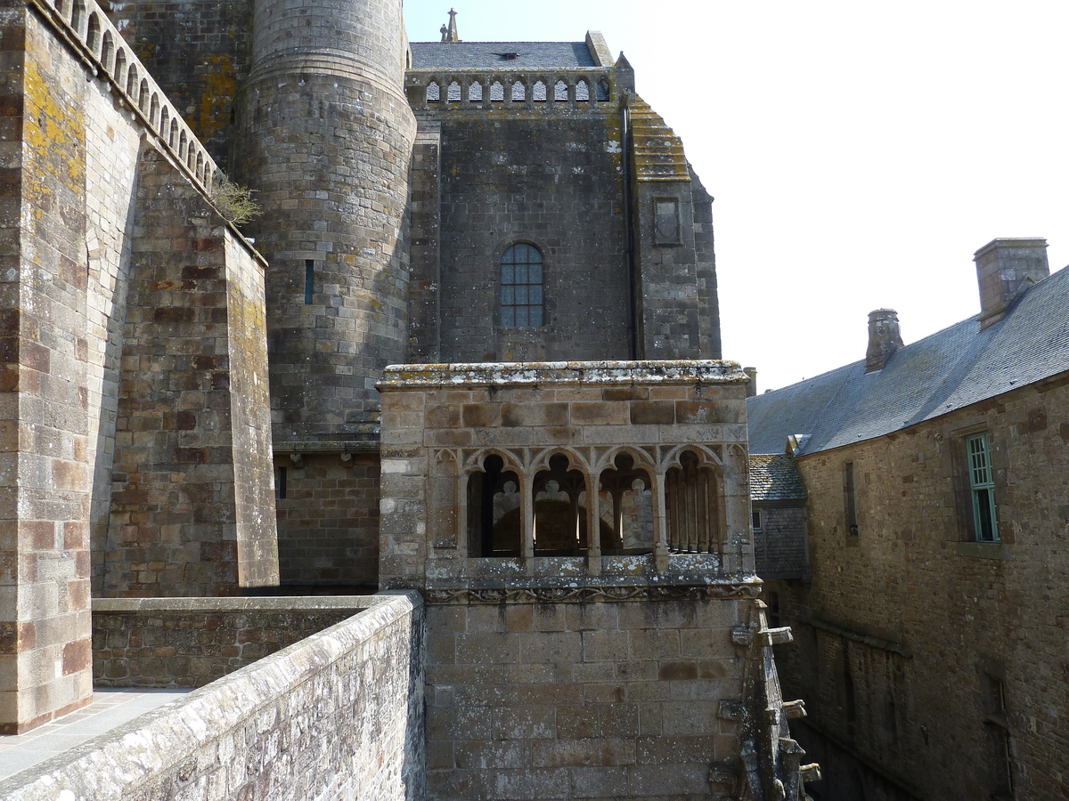 รูปถ่าย ฝรั่งเศส(France) มงแซ็งมีแชล(Mont St Michel) แอบบีมงแซ็งมีแชล(Mont St Michel Abbey) 2010-04 47