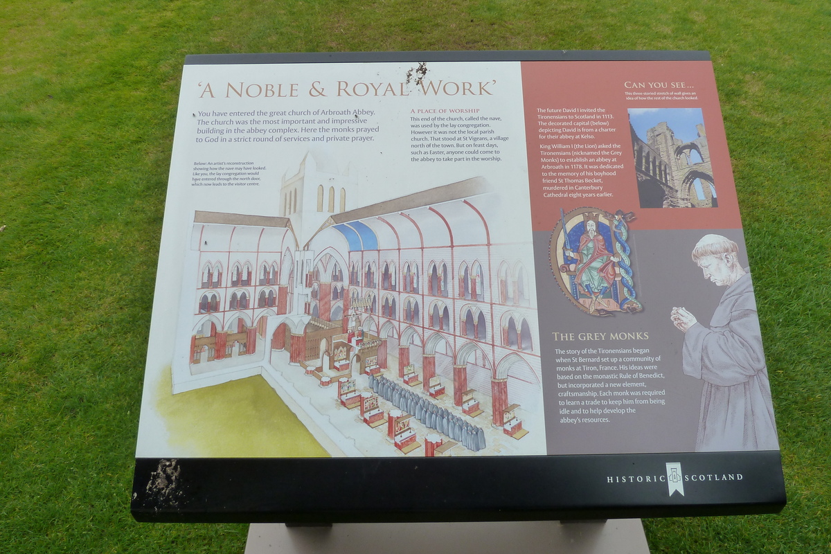 รูปถ่าย อังกฤษ(United Kingdom) สกอตแลนด์(Scotland) แอบบีอาร์โบรท(Arbroath Abbey) 2011-07 32