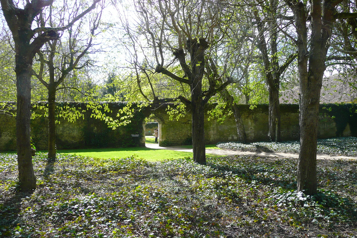 รูปถ่าย ฝรั่งเศส(France) ปราสาทเชอนงโซ(Chenonceau Castle) สวนปราสาทเชอนงโซ(Gardens of Chenonceau) 2008-04 27