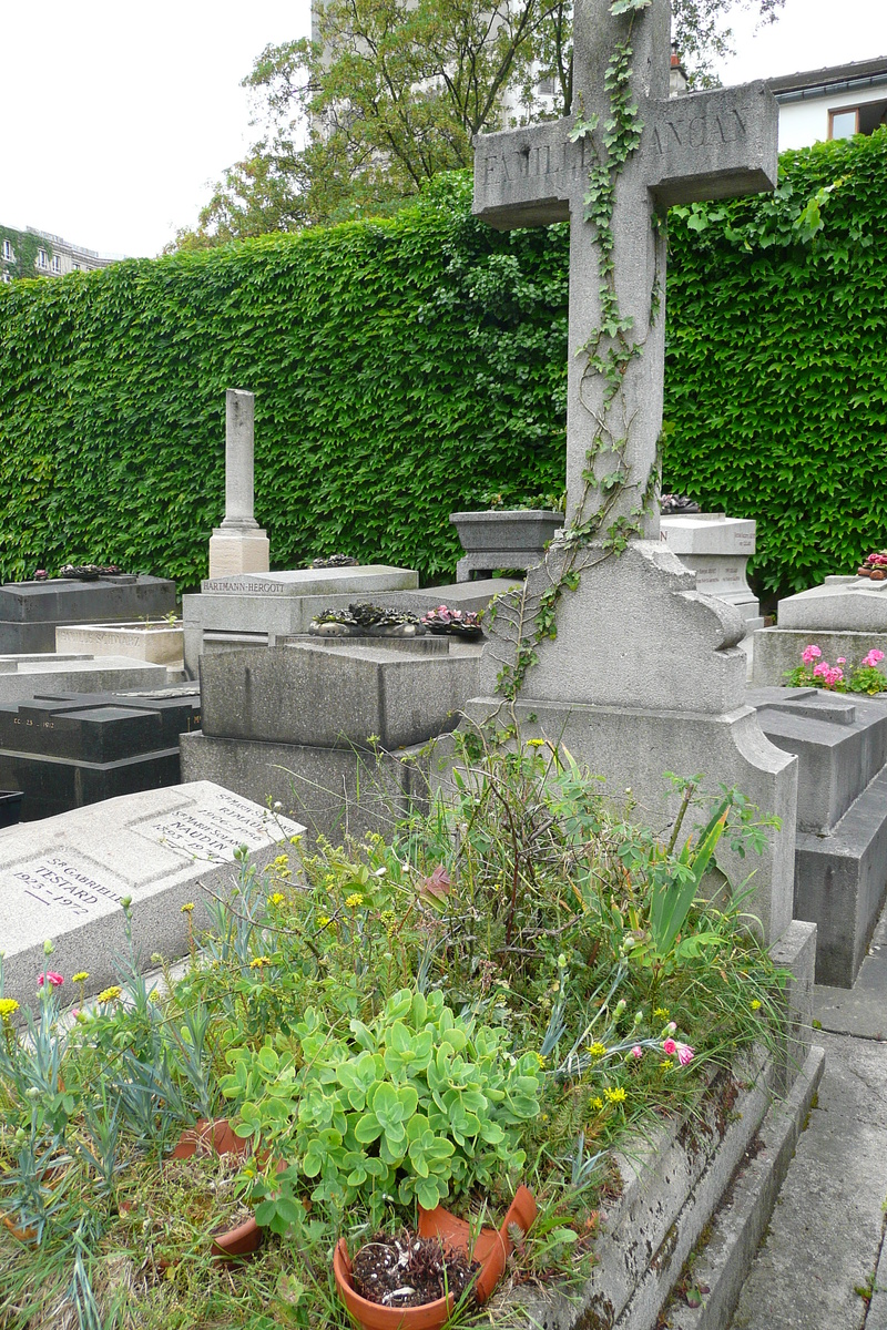 รูปถ่าย ฝรั่งเศส(France) ปารีส(Paris) สุสานแซ็ง-แว็งซ็อง(St. Vincent Cemetery) 2007-06 13