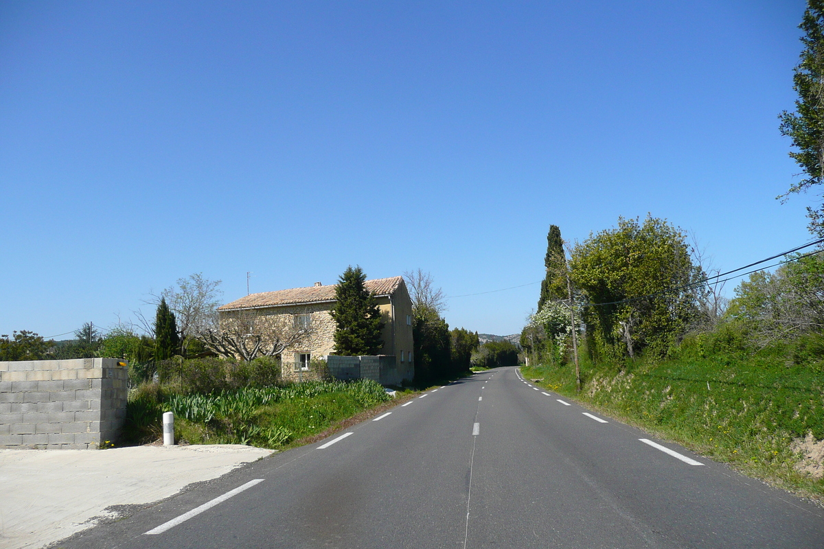 รูปถ่าย ฝรั่งเศส(France) โพรว็องส์(Provence) ถนนจากโบแกร์ไปปงดูการ์(Beaucaire to pont du gard road) 2008-04 63