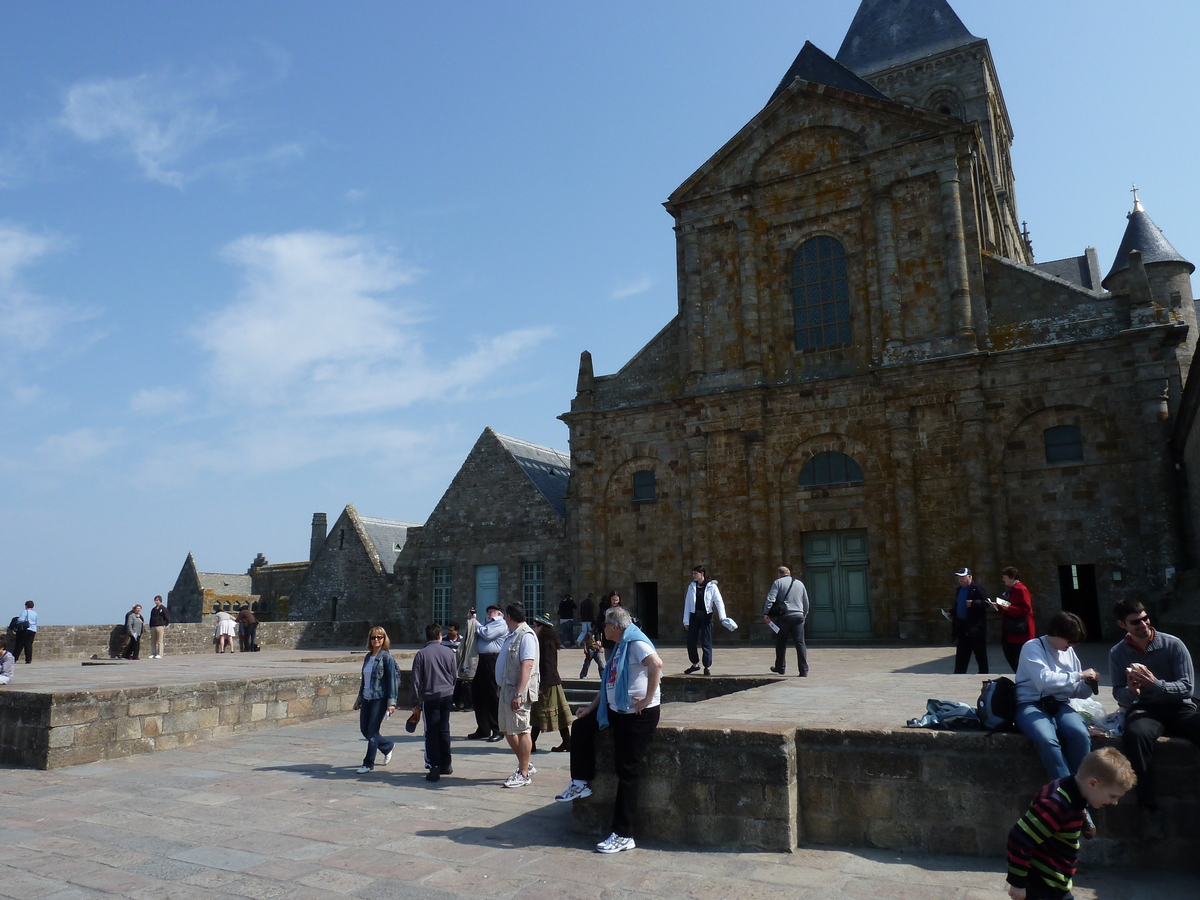 รูปถ่าย ฝรั่งเศส(France) มงแซ็งมีแชล(Mont St Michel) แอบบีมงแซ็งมีแชล(Mont St Michel Abbey) 2010-04 116