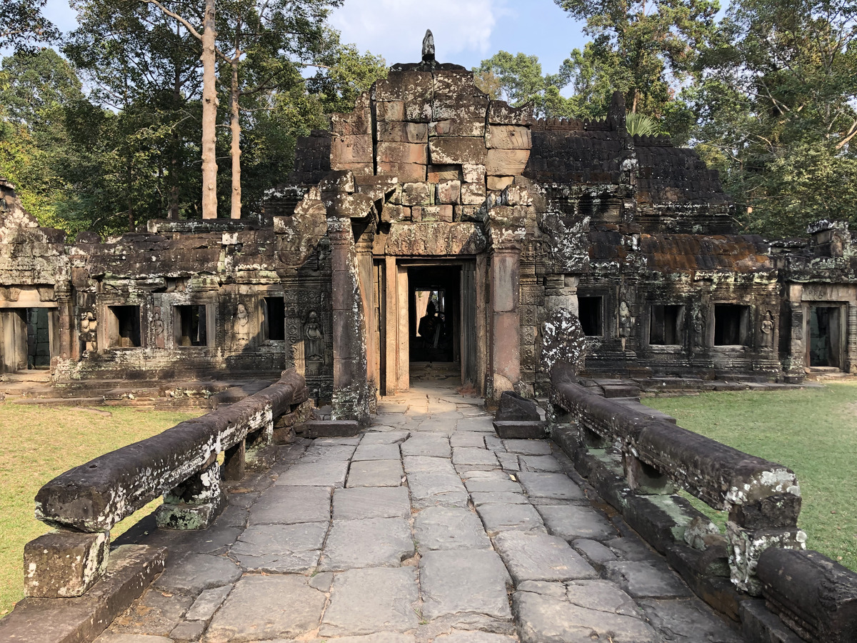 รูปถ่าย กัมพูชา(Cambodia) เสียมราฐ(Siem Reap) ปราสาทบันทายกุฎี(Banteay Kdei) 2023-01 35