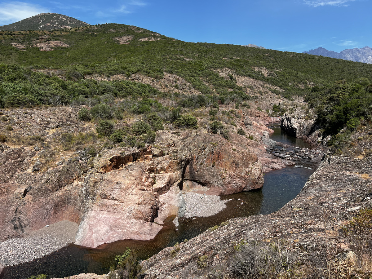 รูปถ่าย ฝรั่งเศส(France) คอร์สิคา(Corsica) แม่น้ำฟังโก(Fango river) 2022-06 11