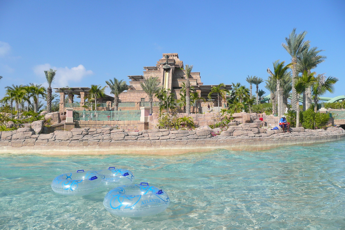 รูปถ่าย สหรัฐอาหรับเอมิเรตส์(United Arab Emirates) ดูไบ(Dubai) สวนน้ำอควาเวนเจอร์ ดูไบ(Dubai Aquaventure) 2009-01 103