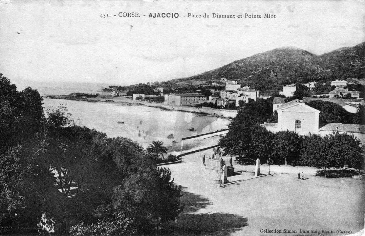 รูปถ่าย ฝรั่งเศส(France) คอร์สิคา(Corsica) โปสการ์ดเก่า(Old Postcards) 1900-01 29