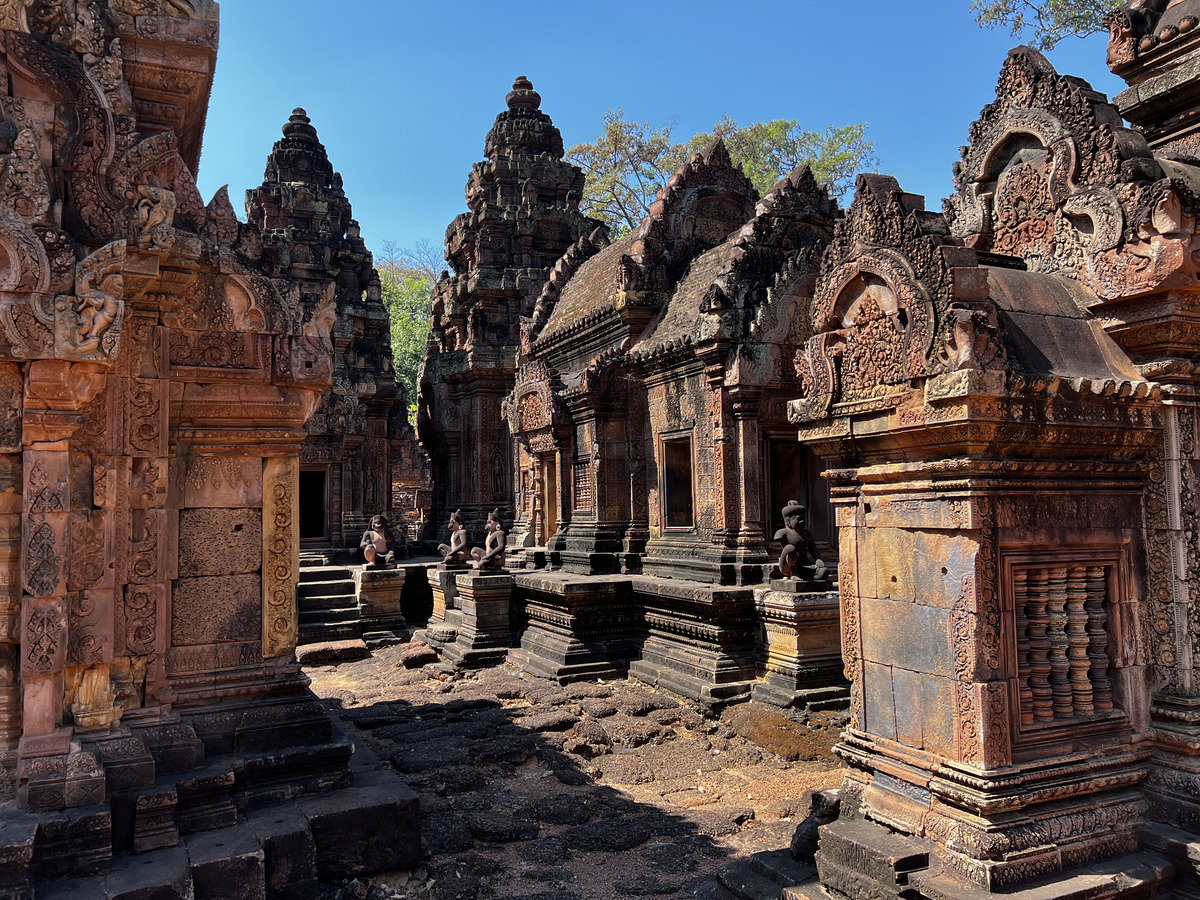 รูปถ่าย กัมพูชา(Cambodia) เสียมราฐ(Siem Reap) ปราสาทบันทายศรี(Banteay Srei) 2023-01 57